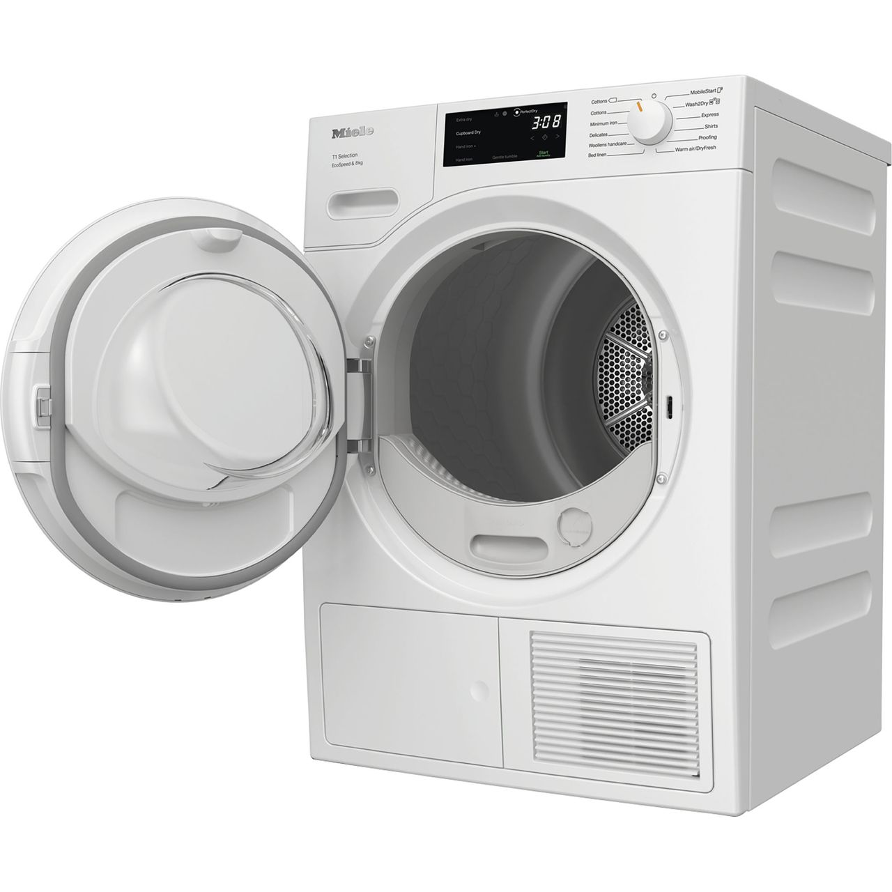 Miele 8kg heat pump tumble dryer | TSC643 WP_WH | ao.com